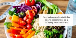 Healthy meal with vegetables, grains, and protein.