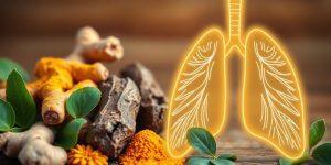 Herbal remedies and healthy lungs.